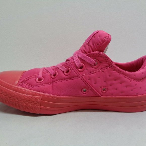 Converse All Star Size 7 M MADISON Vivid Pink New Women's Sneakers - Picture 5 of 7
